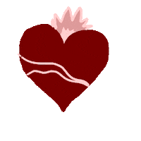San Valentin Corazon Sticker
