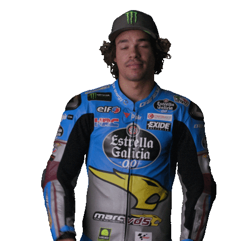 happy franco morbidelli Sticker by MotoGP