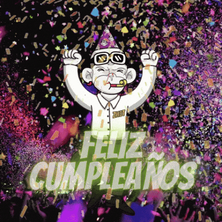 Fiesta Cumple GIF by Zhot