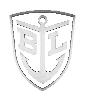 BlackLabelMarineGroup shield rotation black label marine group blmg Sticker
