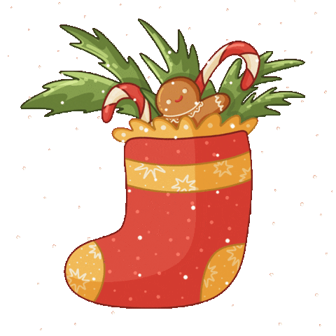 New Year Winter Sticker