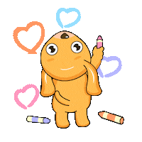 Happy Puppy Love Sticker by JPedicini