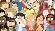 Season 1 Crowd GIF by Rick and Morty