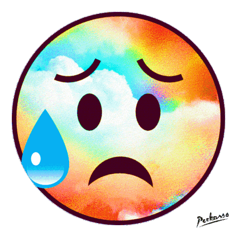 Sorry Design Sticker by PEEKASSO