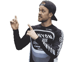 Troy Brosnan Wow Sticker by Canyon Bicycles