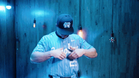 University Of North Carolina Baseball GIF by UNC Tar Heels