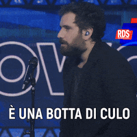 Tommaso Paradiso Radio GIF by RDS 100% Grandi Successi