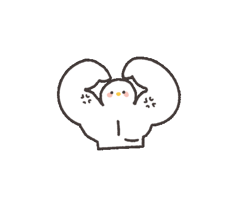 clare__on workout gym duck naduck Sticker