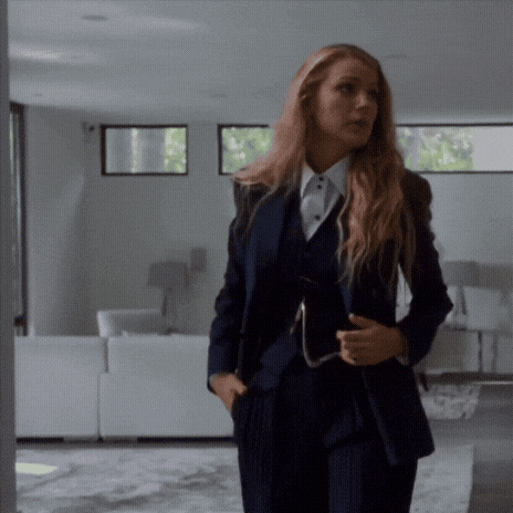 Settle Down Get Ready GIF by Blake Lively Fan