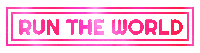 Run The World Justice Sticker by Jam Jr