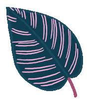 Plant Leaf Sticker by Marie Boiseau