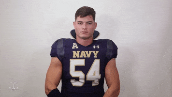 Navy Football Diego GIF by Navy Athletics