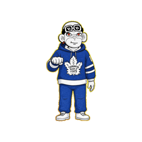 Toronto Maple Leafs Hockey Sticker by Zhot