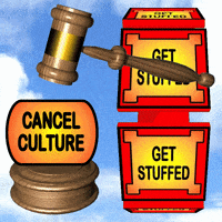 Misinformation Cancel GIF