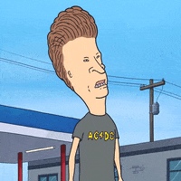 Beavis And Butthead Falling GIF by Paramount+