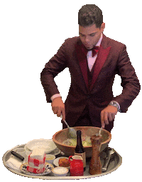 Captain Salad Sticker by Major Food Group