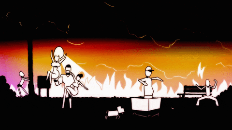 gellnerism giphyupload party animation berlin GIF