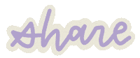 Share Teilen Sticker