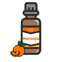 Orange Relax Sticker by Meva