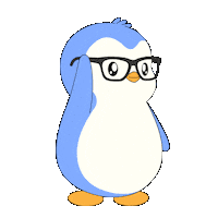 In Love Hearts Sticker by Pudgy Penguins