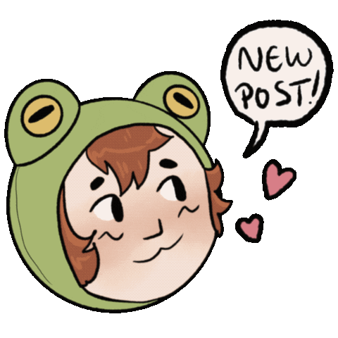 leighdrawsrainbows new post leighdraws Sticker