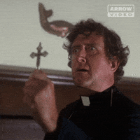 Scared Stephen King GIF by Arrow Video