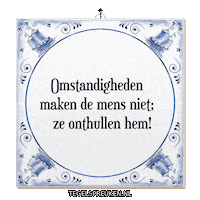 Nl Mens Sticker by Tegelspreuken.nl