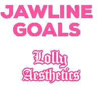 lollyaesthetics lolly aesthetics lollyaedthetics Sticker