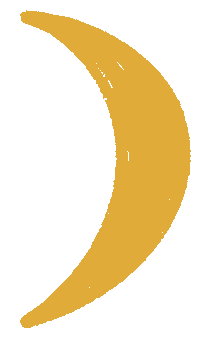 Moon Line Sticker