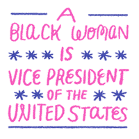 Kamala Harris Inauguration Sticker by Creative Courage
