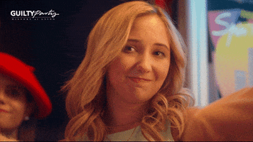 happy audrey whitby GIF by GuiltyParty