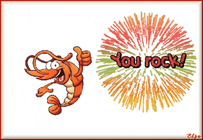 Animated Card You Rock GIF