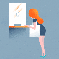 girl bureaucracy GIF by The Rocket Panda