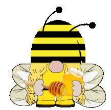 Bumble Bee Honey Sticker