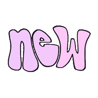 New New Pink Sticker