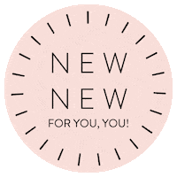 For You Pink Circle Sticker by Sunday Forever