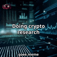 Crypto Doing GIF by Goeememe