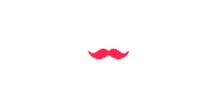 Rainbow Moustache Sticker by Senor Burger