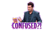 Confused Whats Happening Sticker by Amazon miniTV