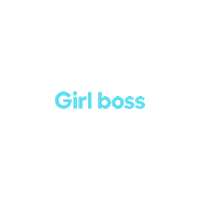 Girl Boss Sticker by Curio