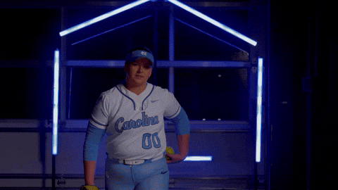 Walk Off Softball GIF by UNC Tar Heels