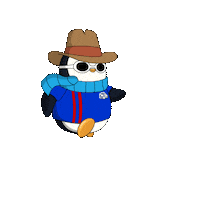 Football Celebrate Sticker by Pudgy Penguins