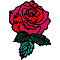 rose flower Sticker by Levi Strauss & Co.
