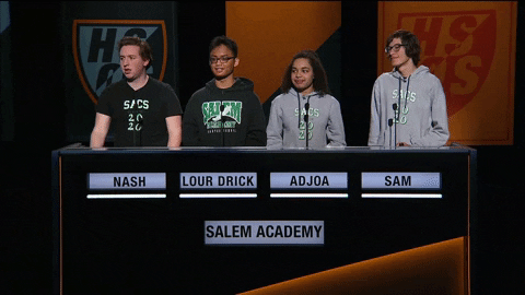 GIF by WGBH's High School Quiz Show