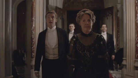 Downton Abbey Arrival GIF by MASTERPIECE | PBS