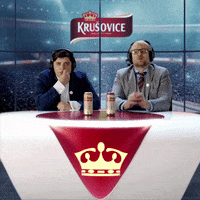 Hockey Omg GIF by Krusovice