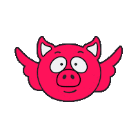 Mascot Pig Sticker by FanFlex