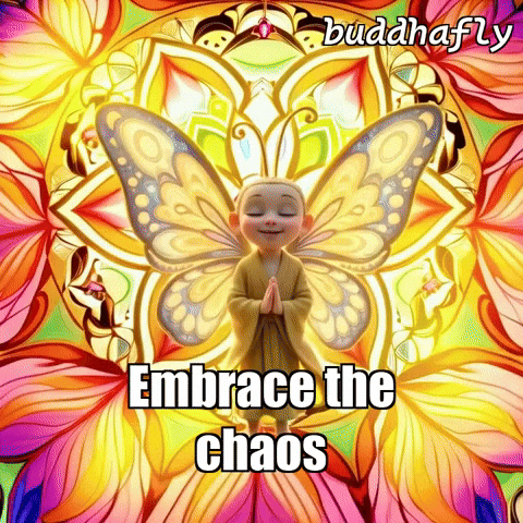 Inner Peace Butterfly GIF by BuddhaFlyJourney