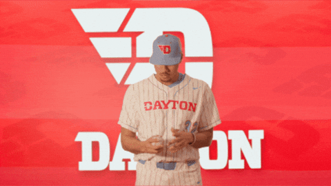 Baseball Duncan GIF by Dayton Flyers