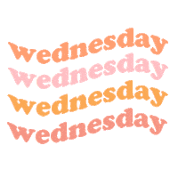 livelysu mood colorful wednesday cheerful Sticker
